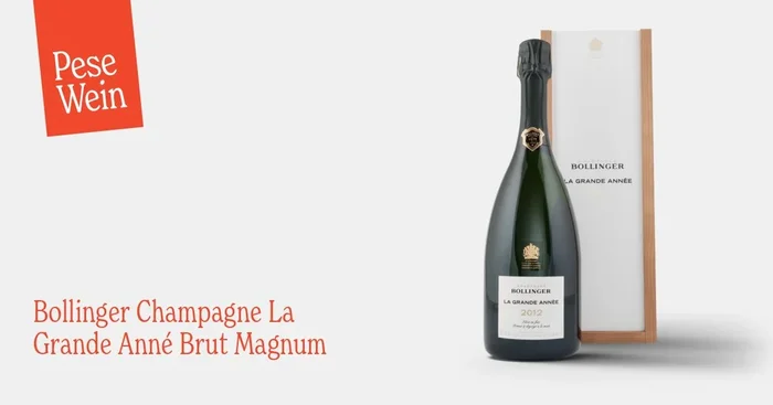 Bollinger Champagne La Grande Anné Brut Magnum 2012