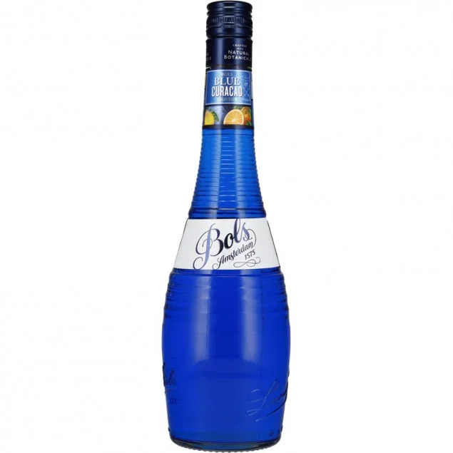 Bols Blue Curacao Bitterorange und Zitrusfrüchte 0,7 L 21% vol