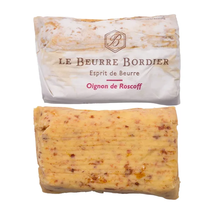 Bordier | Butter mit Roscoff Zwiebeln | 125g
