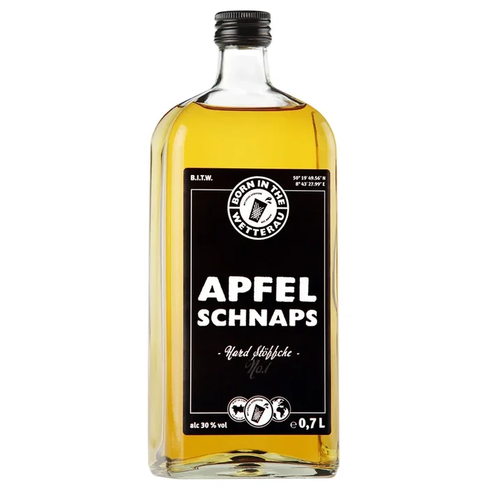 Born in the Wetterau Apfelschnaps – Hard Stöffche 0,7l 30%vol.