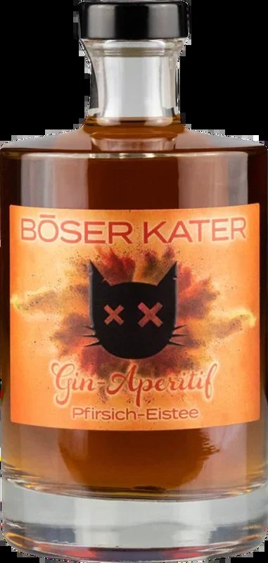 Böser Kater Pfirsich-Eistee Gin Aperitif