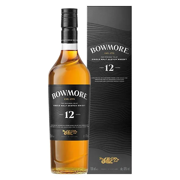 Bowmore 12 Jahre 0,7L 40% vol