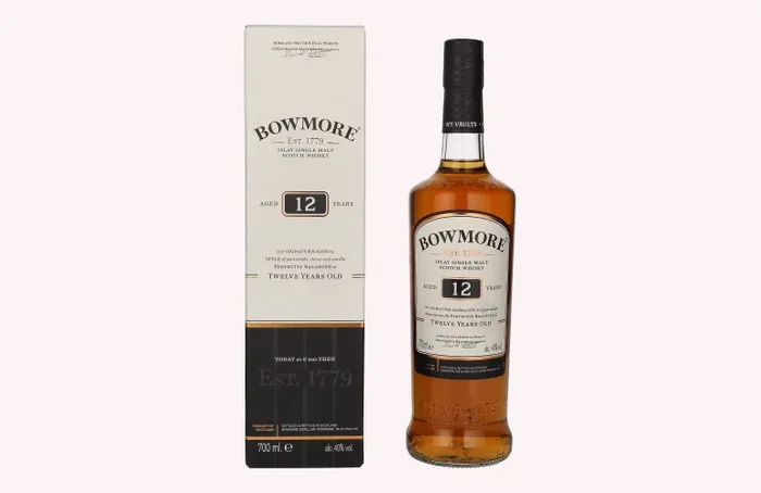 Bowmore 12 Years Old Islay Single Malt 40% Vol. 0,7l in Geschenkbox