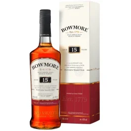Bowmore 15 Years Sherry Cask Finish Single Malt Scotch Whisky 0,7l Flasche