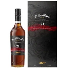 Bowmore 21 Years Sherry Oak Cask Single Malt Scotch Whisky 0,7l Flasche