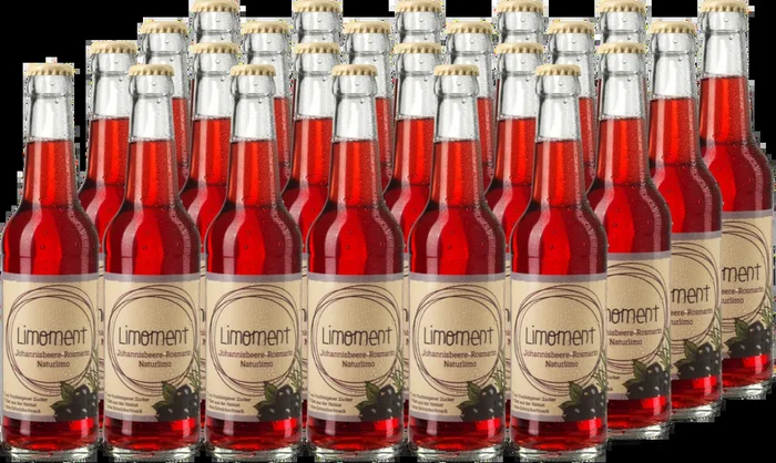 Box of 24 Limoment currant-rosemary lemonade
