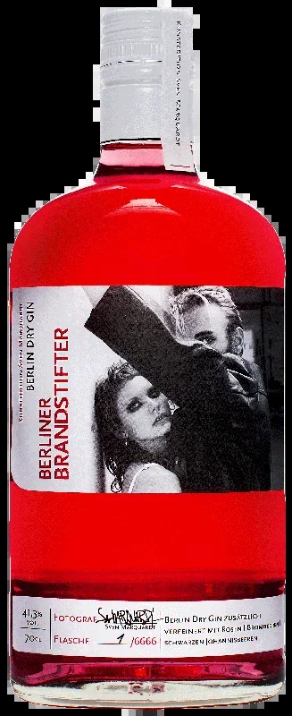 Brandstifter Dry Gin – Art Edition Sven Marquardt