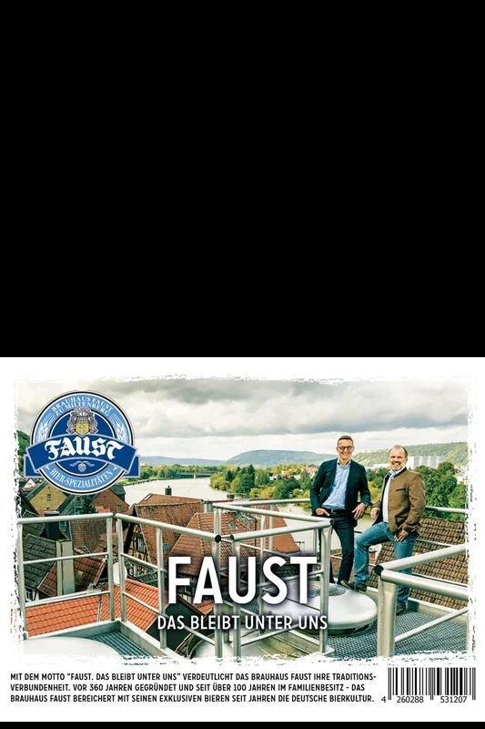 Brauhaus Faust beer package (12x beer specialties, different varieties)