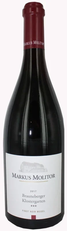 Brauneberger Klostergarten *** Pinot Noir2017