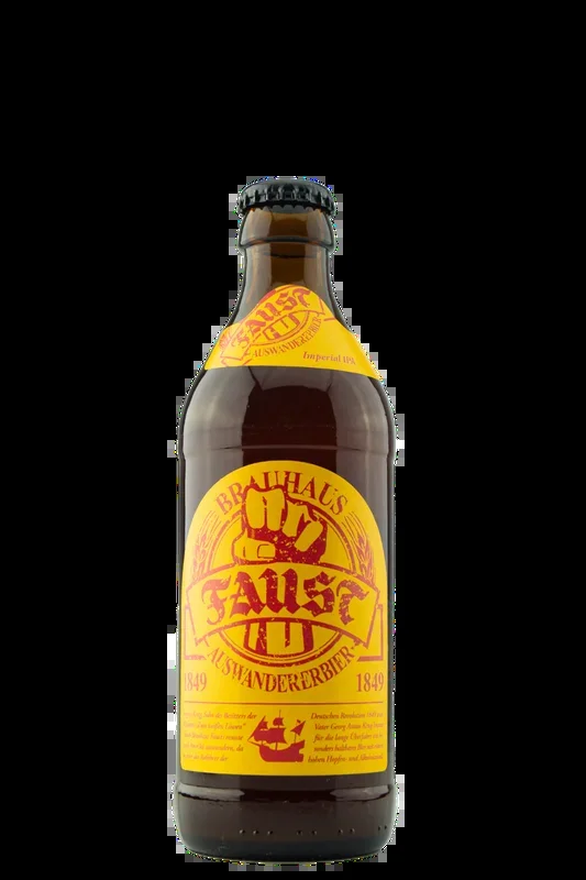 Brewery Faust Emigrant Beer 1849 – IPA