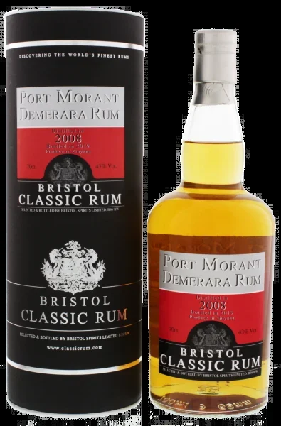 Bristo Port Mourant Demerara Rum 2008/2019 Classic Rum aus Guyana