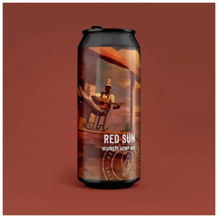 Brocreation RED SUN Midwest Hemp APA 4,7% 0,5L
