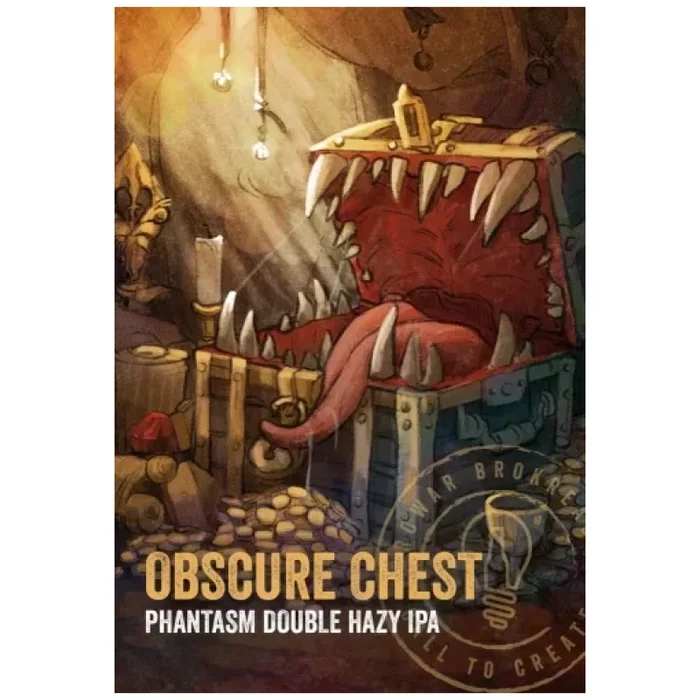 BROKREACJA OBSCURE CHEST Phantasm – Double Hazy IPA