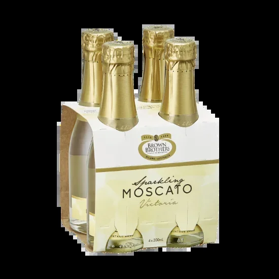 Brown Brothers Sparkling Moscato 4x200ml – Sparkling Wine