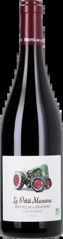 Brunel de la Gardine Côtes du Rhône Rouge Bio 2020, 0,75 l