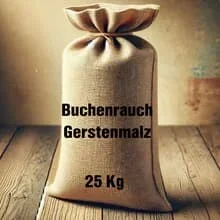 Buchenrauchmalz Gerste 25kg-Sack ungeschrotet