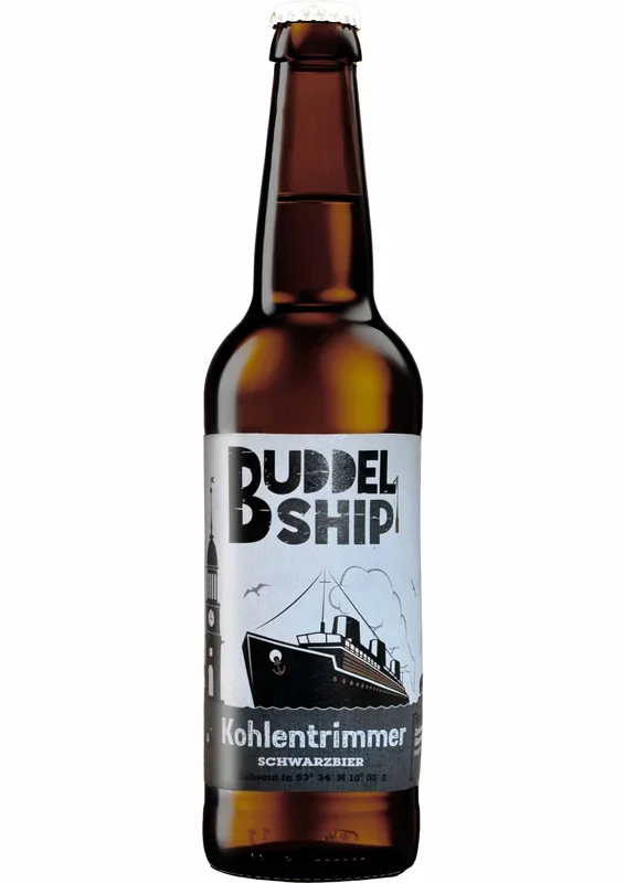 Buddelship Kohlentrimmer Schwarzbier 0,33 l Mw