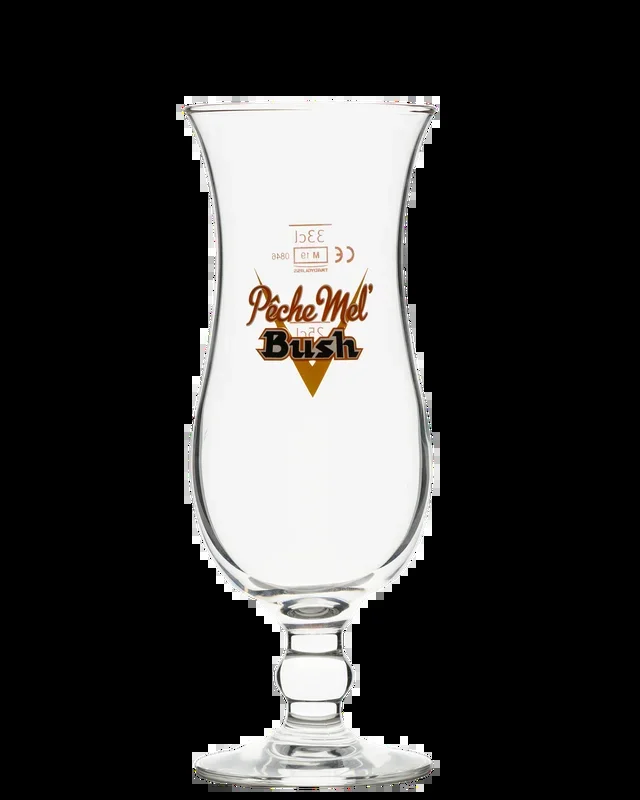 Bush Peche Mel Bierglas – 33cl