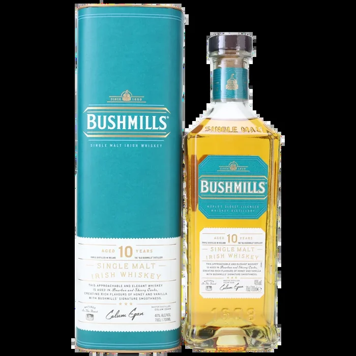 Bushmills 10 Jahre Irish Single Malt Whiskey 40% 0,7l