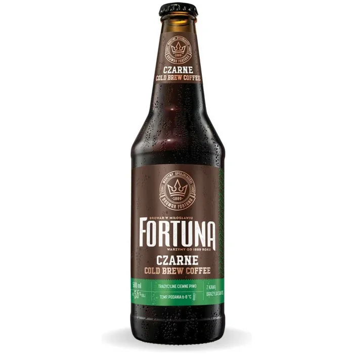BZW FORTUNA BLACK COLD BREW COFFEE mit Santos brasilianischem Kaffee