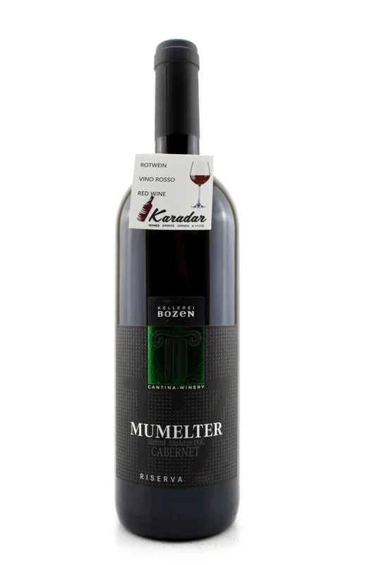 Cabernet Riserva Mumelter 2017 – 14% vol. Cantina Bolzano | Karadar…