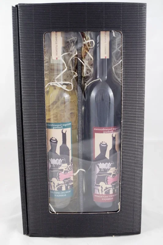Cabernet Sauvignon Barrique + Nobling Barrique in der Geschenkflasche / Box
