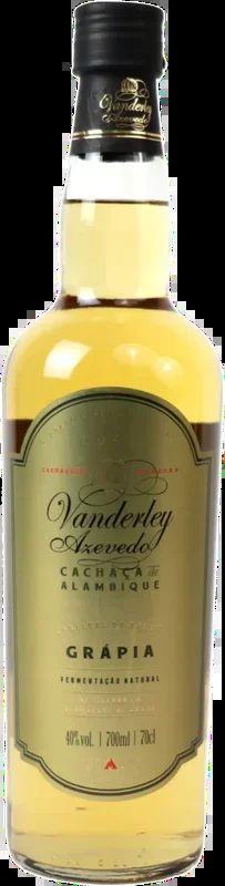 Cachaça Vanderley Azevedo Grapia