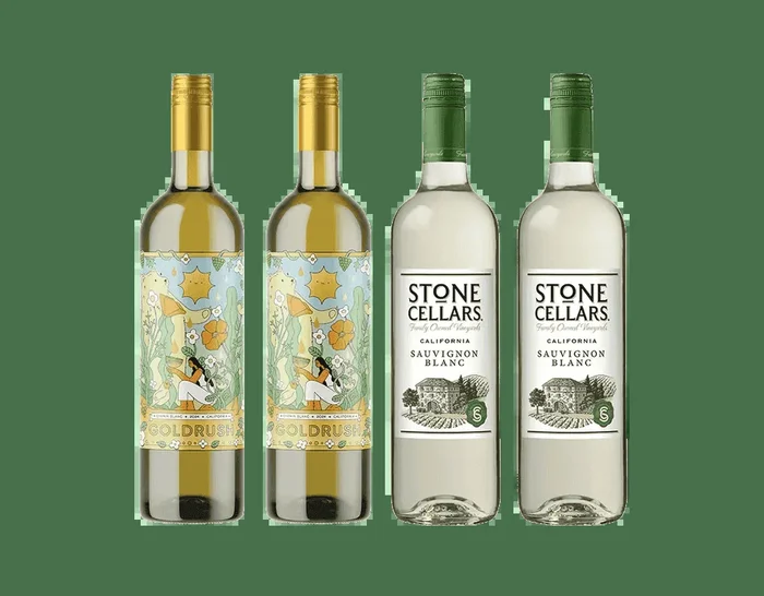 California 4 White Wine Collection