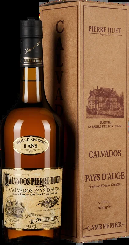 Calvados Pays d’Auge 8 Ans Vieille Réserve 0,7 Liter im Geschenkkarton