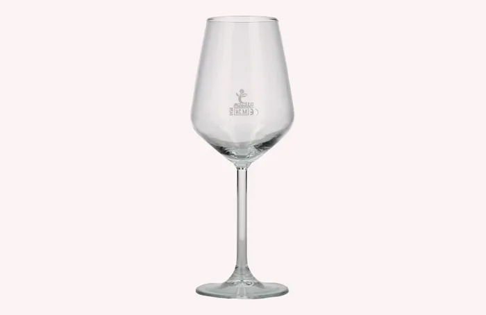 Canella Valdobbiadene Prosecco Superiore Stielglas mit Eichung