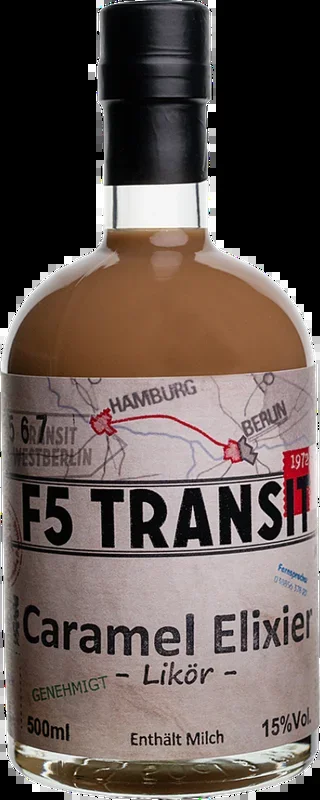 Caramel Elixier Likör No. 5567 – F5-Transit – Transitschnaps