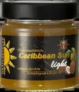 Caribbean Sun Light Chili-Fruchtaufstrich