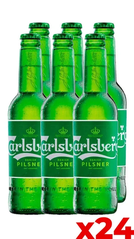 Carlsberg 33cl – Cassa da 24 Bottiglie