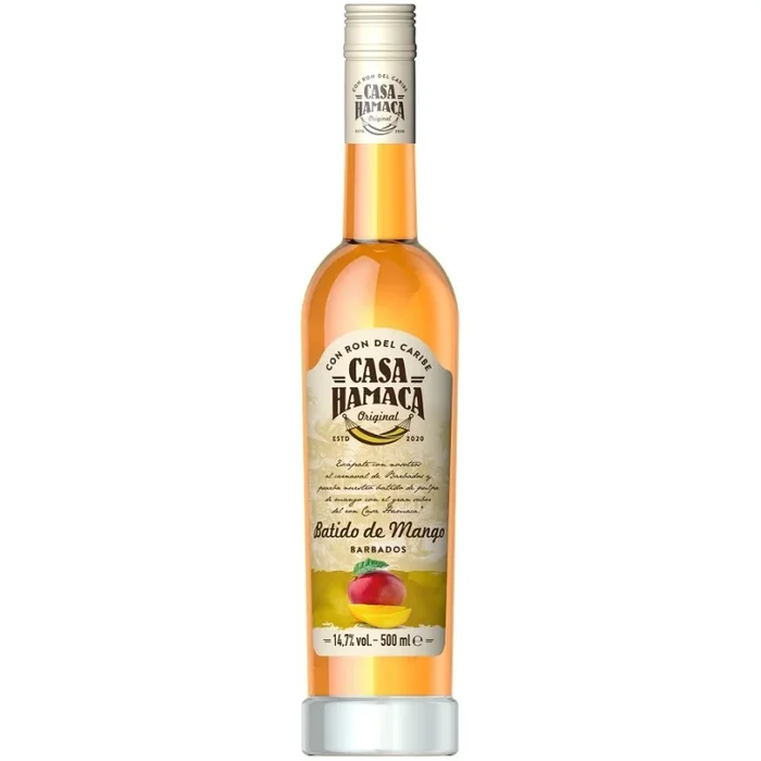 Casa Hamaca Batido de Mango con Ron de Barbados 14,7%