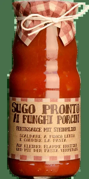 Casarecci Di Calabria Sugo Pronto ai Funghi Porcini