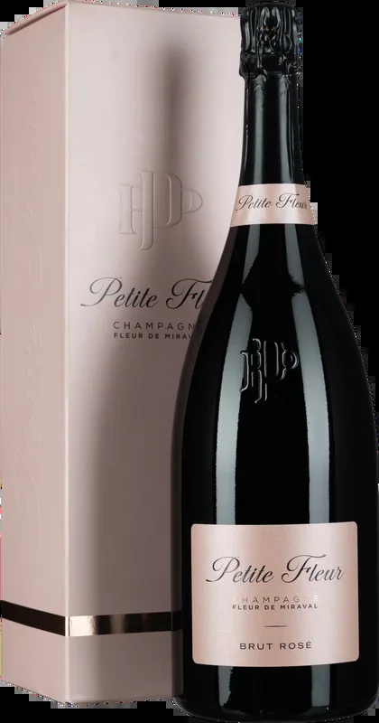 Champagne Brut Rosé Petite Fleur Magnum im Geschenkkarton
