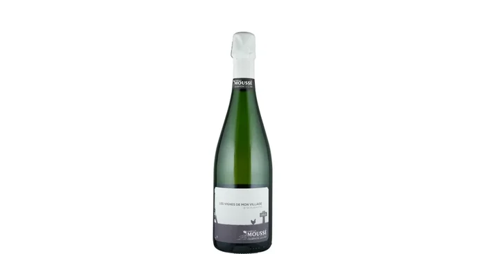 Champagne Moussé Fils Champagne Blanc de Noirs brut nature Les vignes de mon village
