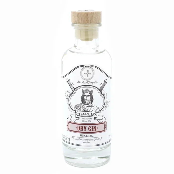 Charlies Dry Gin 200ml – Wilhelmi Aachen – Dry Gin – 0,2l – 47,4% vol.