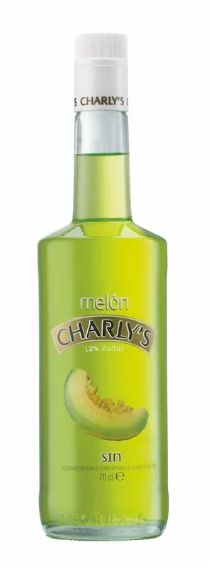 Charly’s Melon. Alkholfreie Likör-Alternative. Erfrischungsgetränk mit Melonensaft. 0,7l