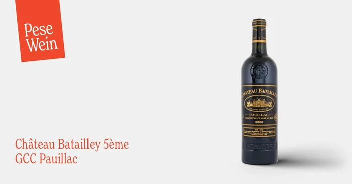 Château Batailley 5ème GCC Pauillac 2022
