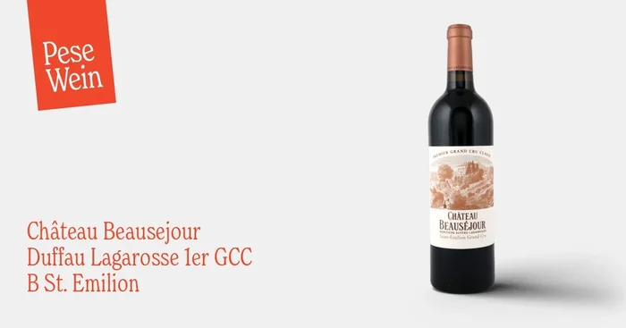Château Beausejour Duffau Lagarosse 1er GCC B St. Emilion 2023