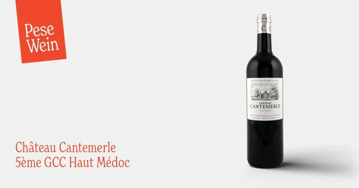 Château Cantemerle 5ème GCC Haut Médoc 2022