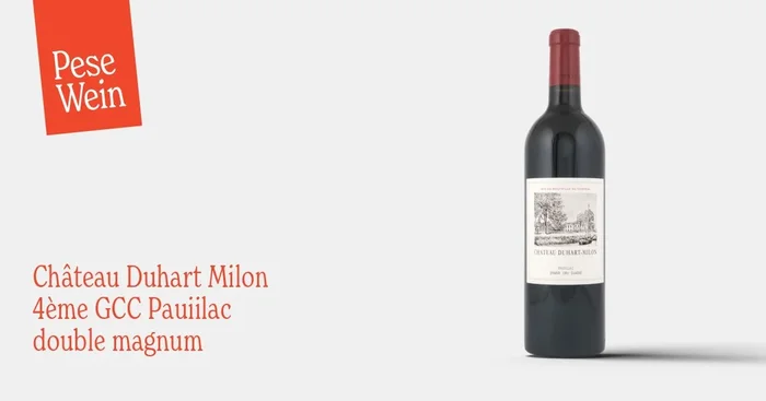 Château Duhart Milon 4ème GCC Pauiilac double magnum 2022