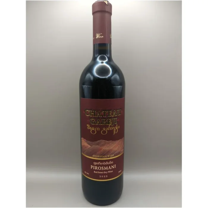 CHATEAU GAREJI PIROSMANI Red Semi-Dry Wine 2022 – Georgia