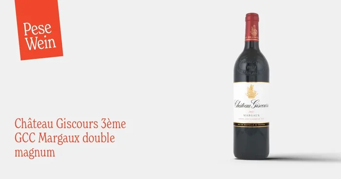 Château Giscours 3ème GCC Margaux double magnum 2021