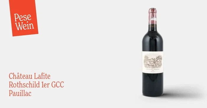 Château Lafite Rothschild 1er GCC Pauillac 2007
