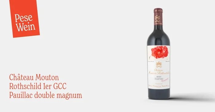 Château Mouton Rothschild 1er GCC Pauillac double magnum 2021