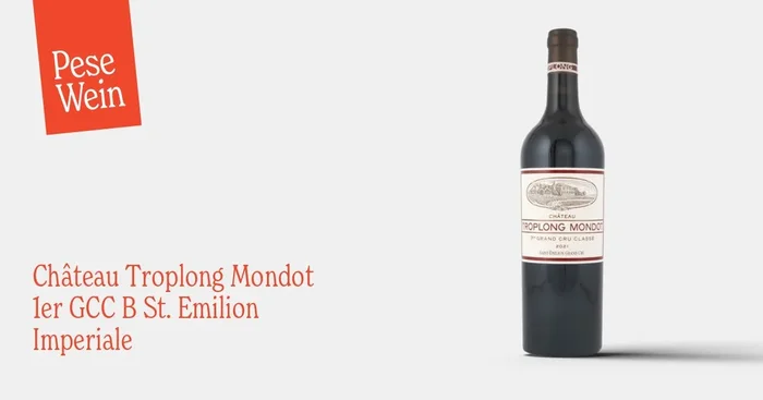 Château Troplong Mondot 1er GCC B St. Emilion imperiale 2021