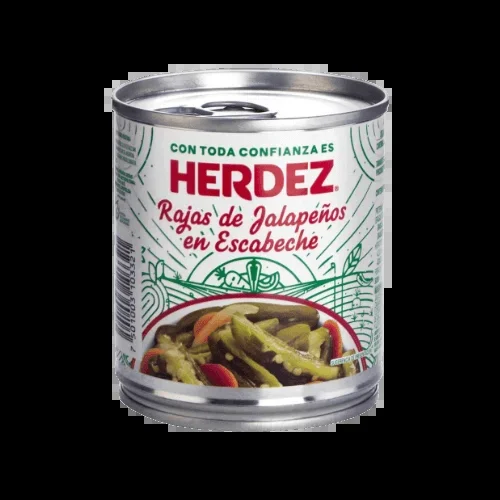 Chili Jalapeno in Streifen de Escabeche Herdez (Rajas) 205g