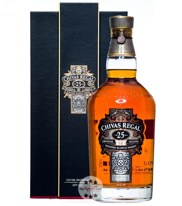 Chivas Regal 25 Jahre Original Legend Blended Scotch Whisky